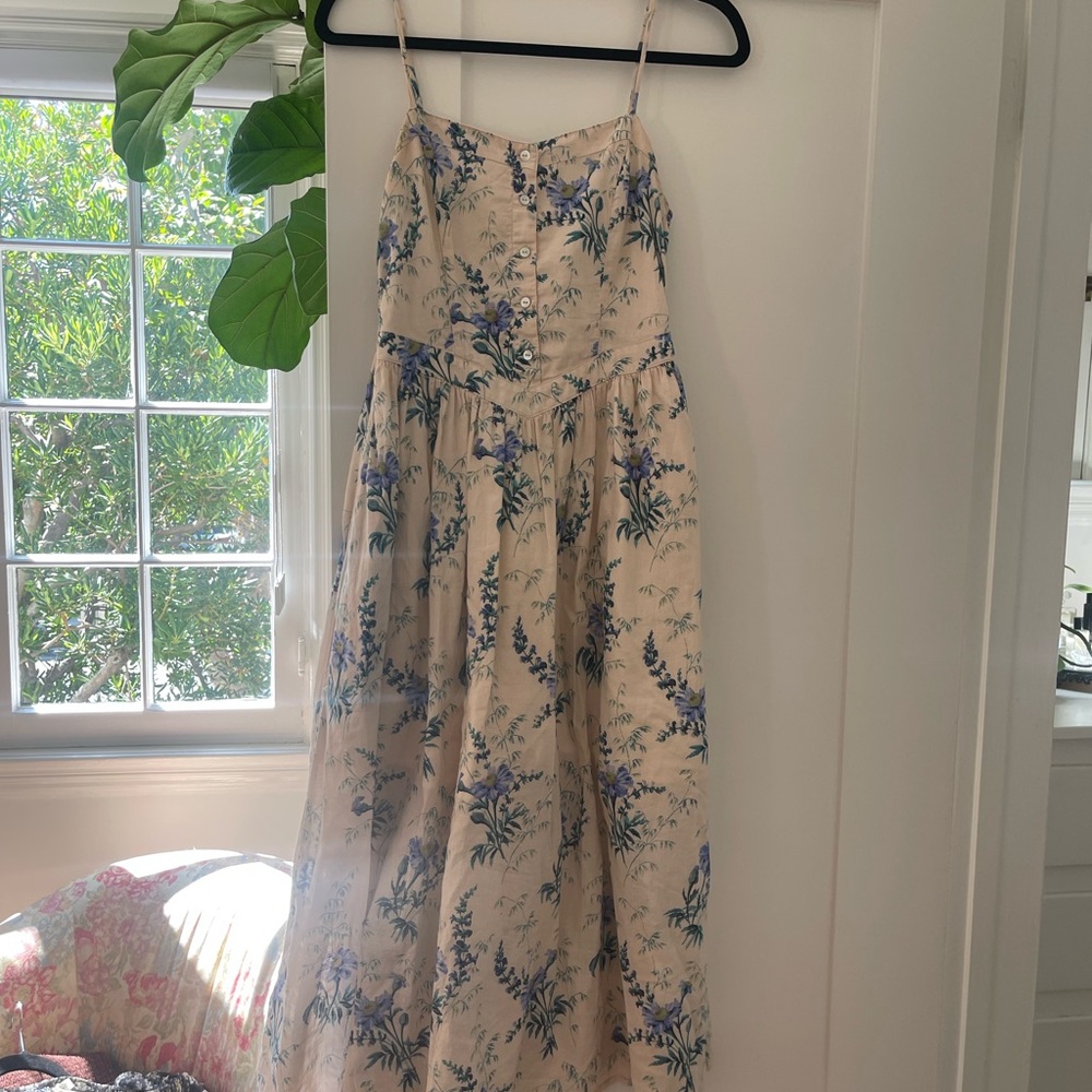 Christy Dawn Light Pink Floral Dress